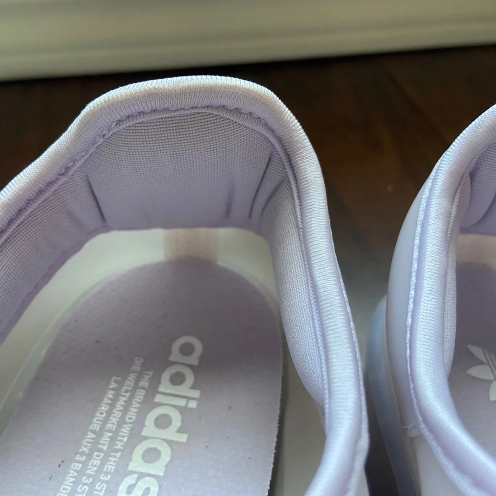 ADIDAS Superstar Jelly Sneakers Purple Women Size 9
